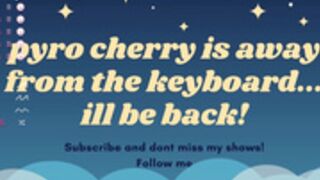 Pyrocherry_ - Chaturbate Slutty Privat zapisi babes