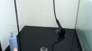 aussie in the shower