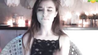 ashleyraye black lingerie hot