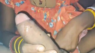 Housewife milky boobs