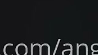 Angela White oiled up and fucked POV