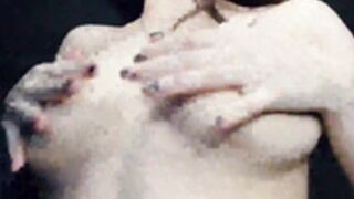 dracosmoon close up boobs massage
