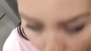 Alina Lopez swallow a dick and then its cum POV