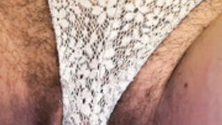 French girl touching herself