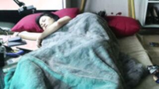 angelinasia sleeping couple role play