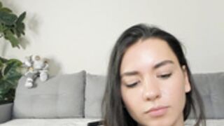 nicoleluuv 058 dildo standing