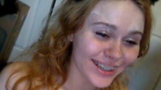 BabyKat21 - Bubblebutt Suck & Fuck HUGE FACIAL CUMSHOW