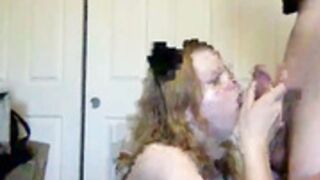BabyKat21 - Bubblebutt Suck & Fuck HUGE FACIAL CUMSHOW