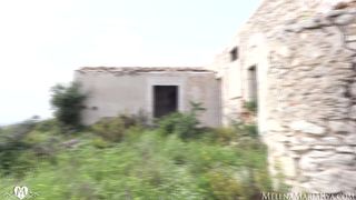 Melena A Squirts on Rocks Big Squirt 2