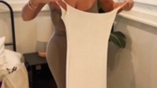 Alana Pow Dressed Sucked & Fucked
