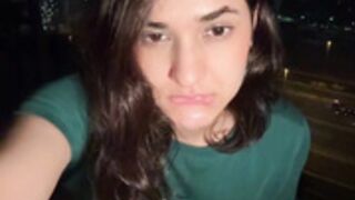 Amcutefathima nude in balcony