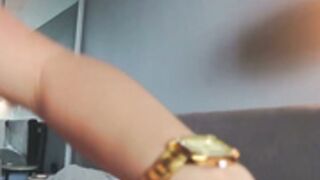 Cassiemur_ ice and lotion on boobs