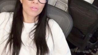 Asa Akira office solo