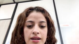 Alana15 riding dildo and squirt show