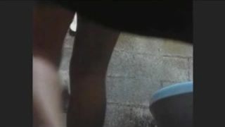 La Tia De Colombia en la Ducha