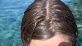 Riley Reid Blowjob In Lake