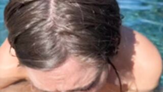 Riley Reid Blowjob In Lake