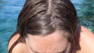 Riley Reid Blowjob In Lake