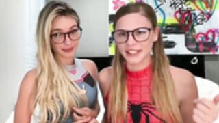 Blondemauigirl kissing,dildo bjs with babykittykat444