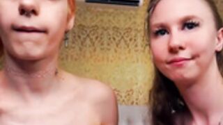 lornabones, lesbian topless, masturbate in pantie, kiss