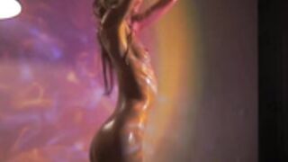 shiningstarrr - oil naked