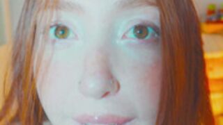 Niilaa Redhead camgirl Joi Countdown cum for me