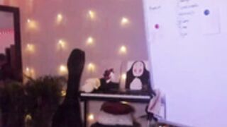 leather catsuit camsession