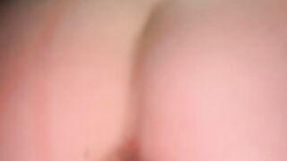 Girl flash asshole in bus