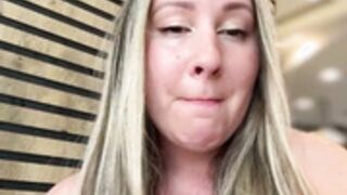 Mona_Plus squirt show in public restaurant