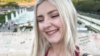 Eva Elfie Gets Fucked By A Stranger In Paris