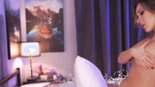 telladreamer sensual pillow riding - pussy flashes