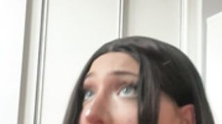 Alexandra Marianna Quick BJ With Cum In Mouth