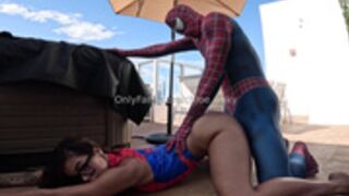 Autumn Lynn Spider Man Rolplay Intettacial Sex
