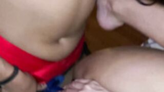 Cliquebaittv bgg threesome sex strapon fuck