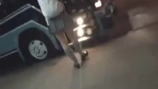 Teen In Bus