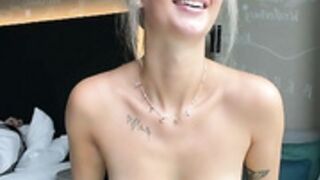 Caro Loesel green lingerie