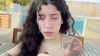 Taysha Sativa Takes A BBC Outdoor