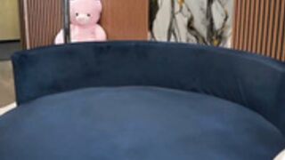 LisaAkira and friend DP dildo fuck squirt show