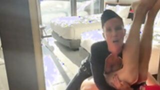 Airport stewardess peggin