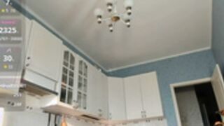 flower_nicole squirts in the kitchen
