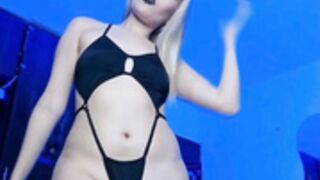 Hairy goth nude show 4