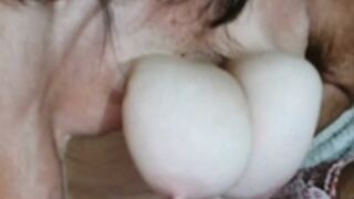 Justmebev saggy tit play