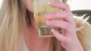Whitney Wisconsin drinks pee