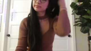 Delightful Hugs masturbates