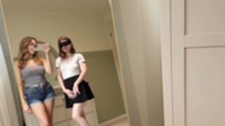 Polly_Rocket - Trying on lingerie with maddiexmyles
