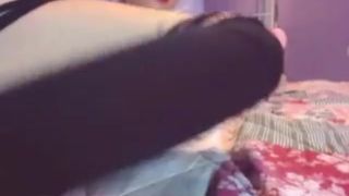 Tinyxtunes sucking a dildo