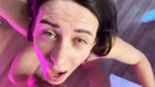 sochnogirls cum saliva blowjob