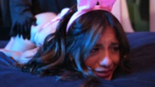 MelzTube fucking in a bunny costume