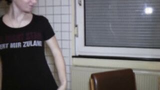 Sara - I'm making myself a salad with sperm dressing