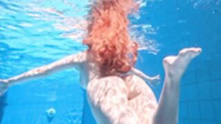Alina Becker underwater nude